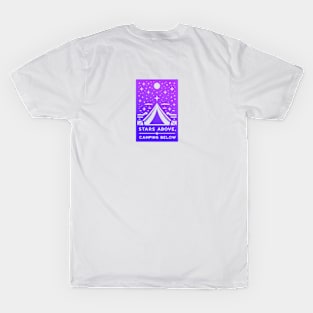 STARS ABOVE CAMPING BELOW 2.0 T-Shirt